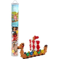 Plus plus Plus-Plus - Viking Ship / 100 pcs Tube (4312)