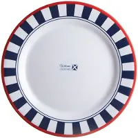 Marine Business Venezia Flat Dish 6 Units Zilver 25 cm