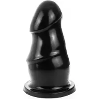 Dinoo Dildo HUNG Byte 22 x 9 cm - zwart