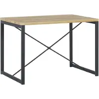 Beliani FLIXTON - Eetkamerset-Lichte houtkleur-MDF