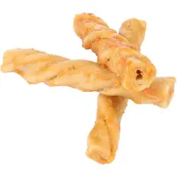 Flamingo ZERO RAWHIDE TWIST MET KIP 12,5CM 3ST 120GR