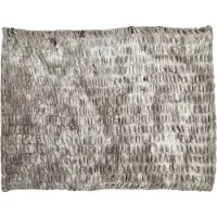 Beliani MACODES - Sprei-Grijs-Nepbont