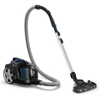 Philips Stofzuiger zonder Zak FC9747/09 - Zuigmond met LED Verlichting - Lang Snoer - Alle Vloertypen - Met HEPA 13 Allergiefilter - Incl 3 Extra Mondstukken - Zwart