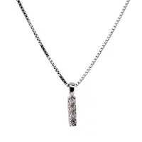 Orphelia alphabet/I - Collier - Zilver 925
