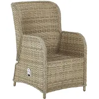 Beliani PONZA - Loungeset-Natuurlijk-PE rotan
