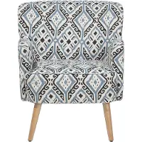 Beliani TUMBA - Fauteuil-Multicolor-Polyester