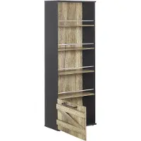Beliani SALTER - Boekenkast-Lichte houtkleur-Vezelplaat