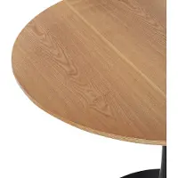 Beliani BOCA - Eettafel-Lichte houtkleur-MDF