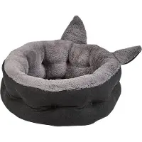 Beliani KEPEZ - Dierenbedje-Grijs-Polyester