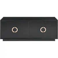 Beliani OXNARD - Sideboard-Zwart-MDF