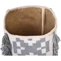 Beliani KOTKAI - Mand - Wit - Katoen