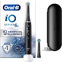 Oral-B - iO6S Zwarte Lava Elektrische Tandenborstel