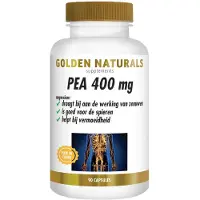 Golden naturals 2x PEA 400mg 90 vegacapsules