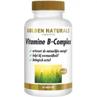 Golden naturals 2x Vitamine B-complex Vegan 60 Tabletten