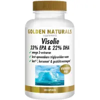 Golden naturals 2x Visolie 33% Epa & 22% Dha 180 Softgels