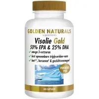 Golden naturals 2x Visolie Gold 50% EPA & 25% DHA 180 softgels