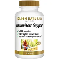 Golden naturals 2x Immuniteit Support 90 vegacapsules