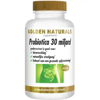 Golden naturals 2x Microbiotica 30 Miljard 60 vegacapsules