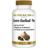 Golden naturals Zwarte Knoflook Plus (60 capsules)