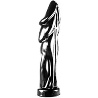 Dinoo Dildo Paralitian 30 cm - zwart