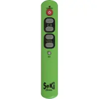Seki Universele afstandsbediening- Slim- Werkt alleen op infrarood- Groen