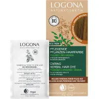 Logona Nourishing plant-based hair dye Powder Amber Brown Haarkleur 100 g