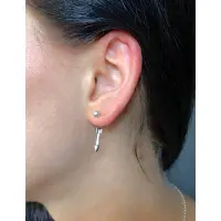 Leelavadee Jewelry Zilveren Earjacket Arrow