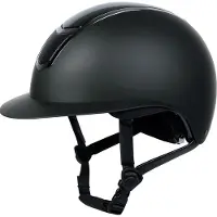 Harry's Horse - Veiligheidscap, Mont Blanc - Glossy - Zwart - 59-61