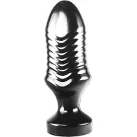 Dinoo Buttplug Tanius 23 x 7 cm - zwart