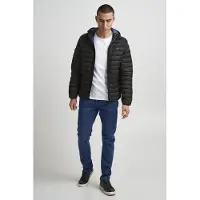 Blend BHRomsey Hood Heren Jas - Maat L - Zwart