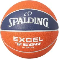 Spalding Lnb 22 Excel Tf-500 Composite Indoor/Outdoor (Size 6) Basketbal Dames - Oranje / Marine | Maat: 6