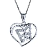 Orphelia Dames 925 Sterling Zilveren Ketting met Hanger - Zilver ZH-4878