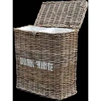 Decomeubel Rotan wasmand - 120L - kubu grey