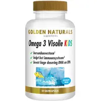 Golden naturals 2x Omega 3 Visolie Kids 60 Gummies