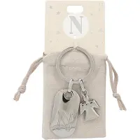 Depesche - Beschermengel sleutelhanger met letter N