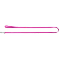 Waudog Glamour Hondenriem / Hondenlijn - Leder - Roze - XS - Breedte: 12 mm - Lengte: 122 cm