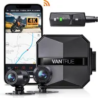 Vantrue F1 4K Dual Wifi GPS Motor dashcam