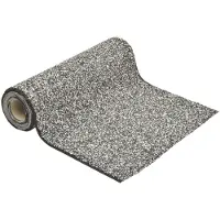 vidaXL Grindfolie 800x40 cm grijs