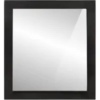 vidaXL Badkamerspiegel 55x1x60 cm glas en massief mangohout
