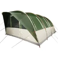 vidaXL Tunneltent 7-persoons waterdicht groen