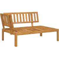 vidaXL Tuinhoekbank pallet massief acaciahout