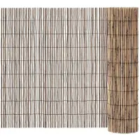vidaXL Tuinscherm 300x80 cm riet