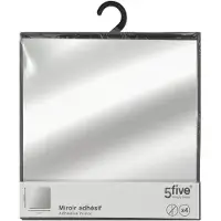 Atmosphera Vierkante Wandspiegel Set - Zilver, 30 x 30 cm, 4 stuks