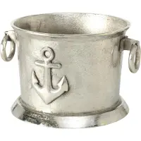Boltze Wijnkoeler Anker Aluminium, Zilver, Flessenkoeler, Zilver