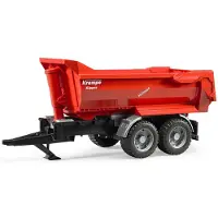 BRUDER Krampe Tandem-Halfpipe Tipping Trailer 02225