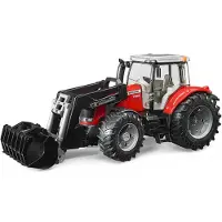 BRUDER Massey Ferguson 7600 Met Voorlader