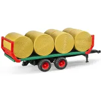 BRUDER Aanhanger Met Hooibalen
