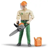 BRUDER Boswerker Met Accessoires 60030