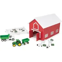John Deere boerderij speelset met schuur