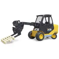 BRUDER jcb teletruck met pallet 02512